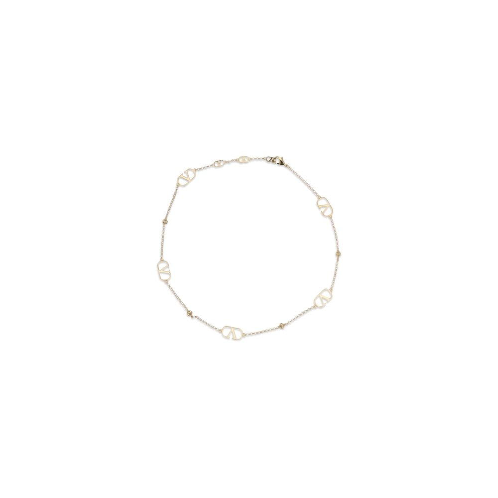Valentino Garavani Gold Metal Necklace | Regal Royce