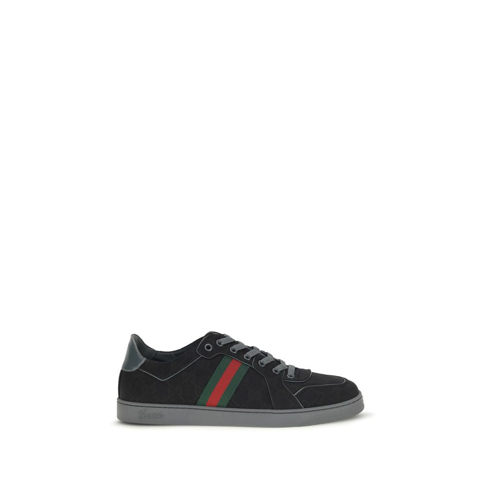 Gucci Black Fabric Athletic Sneakers | Regal Royce