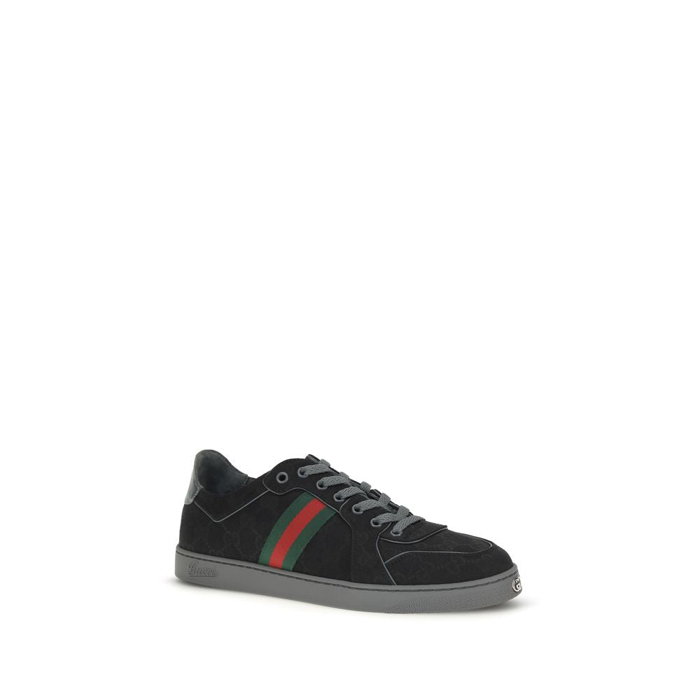 Gucci Black Fabric Athletic Sneakers | Regal Royce