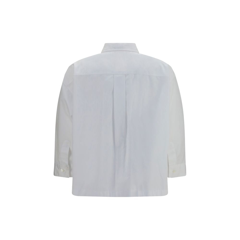 Brunello Cucinelli White Cotton Dress Shirt | Regal Royce