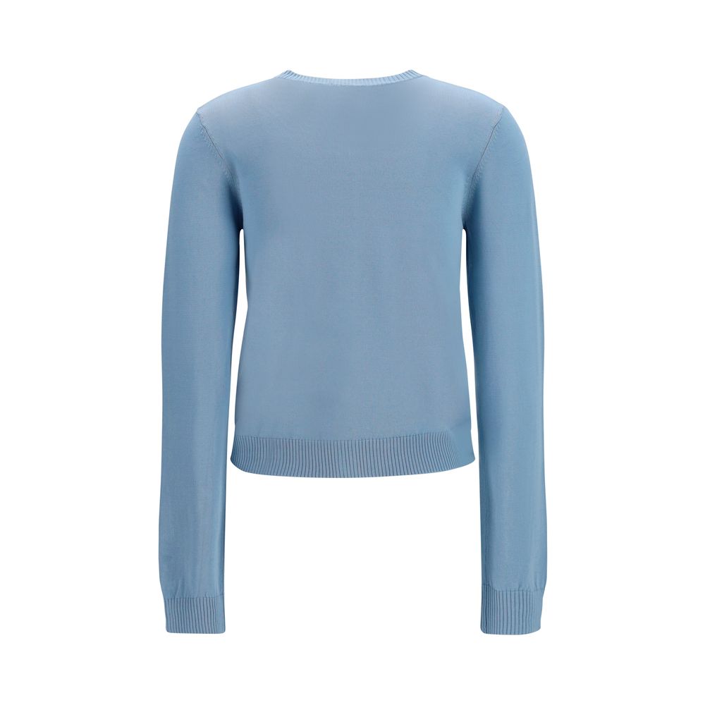 Ganni Blue Cotton Cardigan | Regal Royce