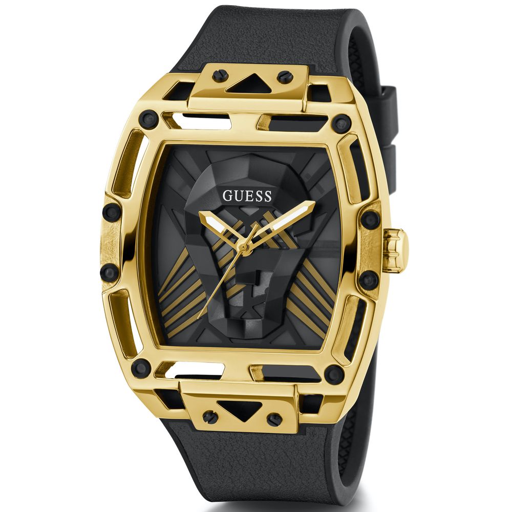 Guess Black Synthetic Dress Watch | Regal Royce