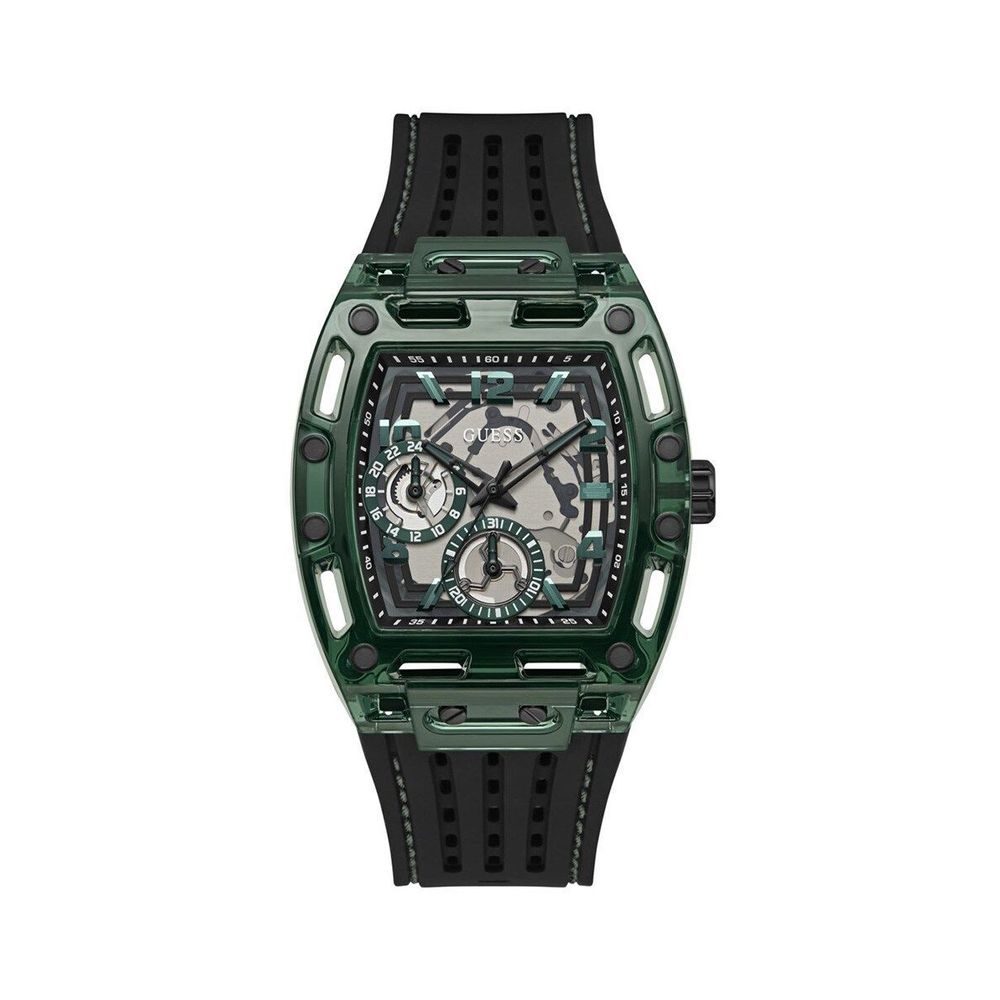 Guess Black Synthetic Sport Watch