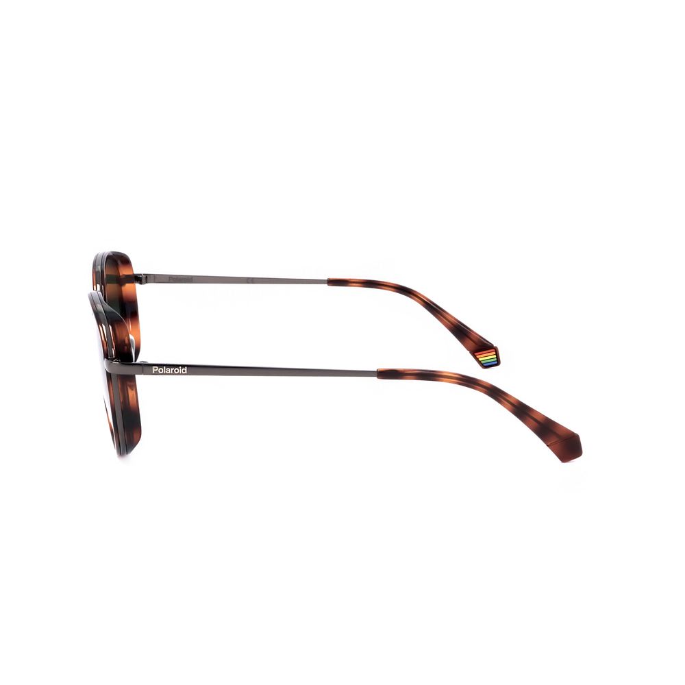 Polaroid Brown Metal Sunglasses | Regal Royce