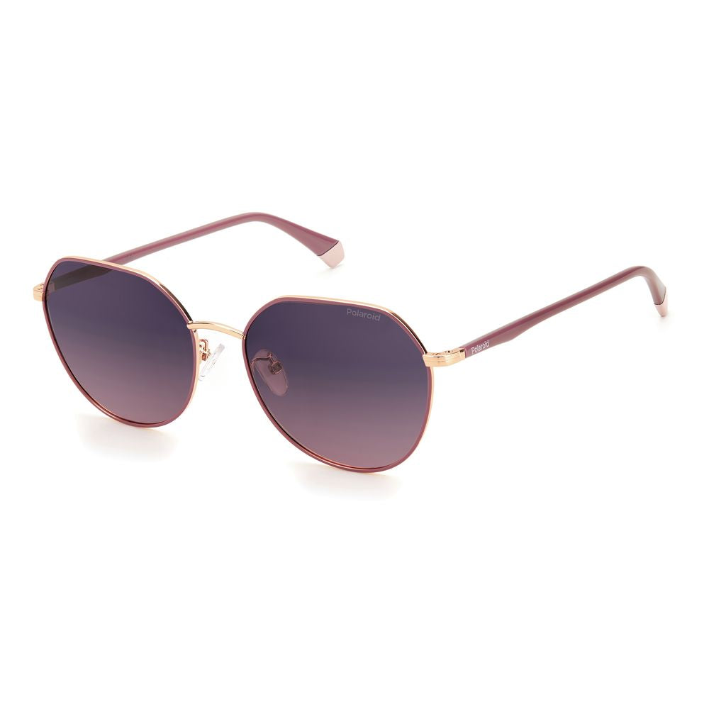 Polaroid Rose Gold Metal Sunglasses | Regal Royce