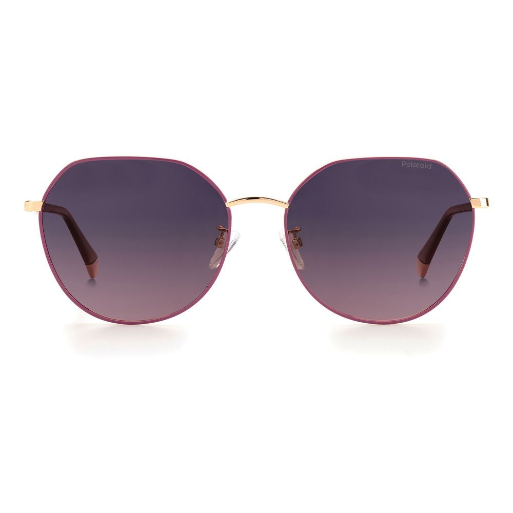 Polaroid Rose Gold Metal Sunglasses | Regal Royce