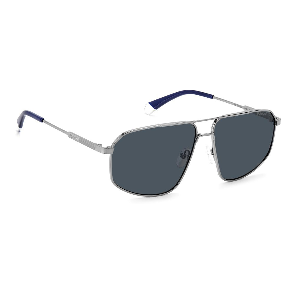 Polaroid Gray Stainless Steel Sunglasses | Regal Royce