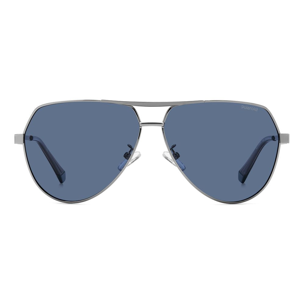 Polaroid Gray Metal Sunglasses | Regal Royce
