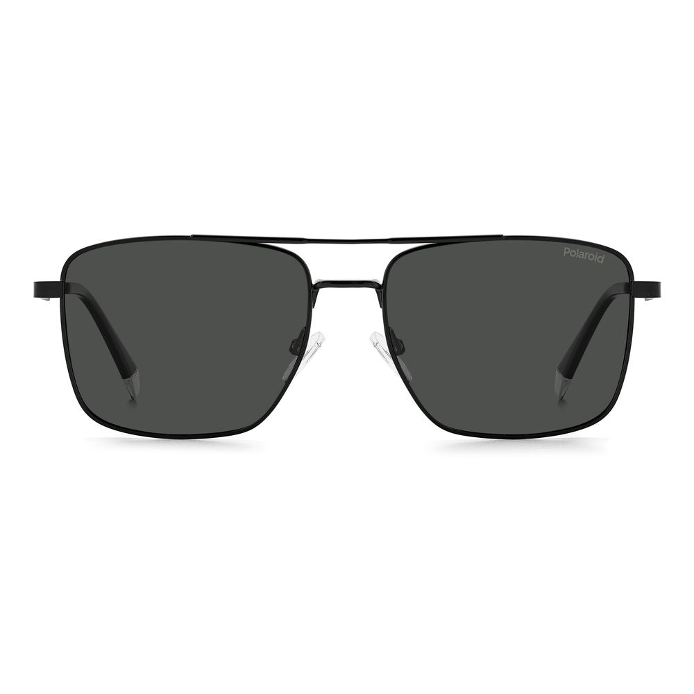 Polaroid Black Metal Sunglasses | Regal Royce