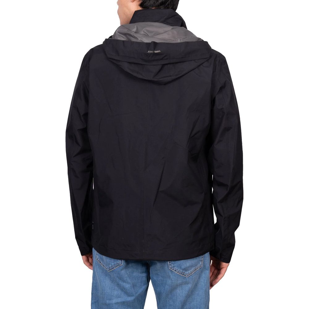 Herno Black Polyester Shell Jacket | Regal Royce
