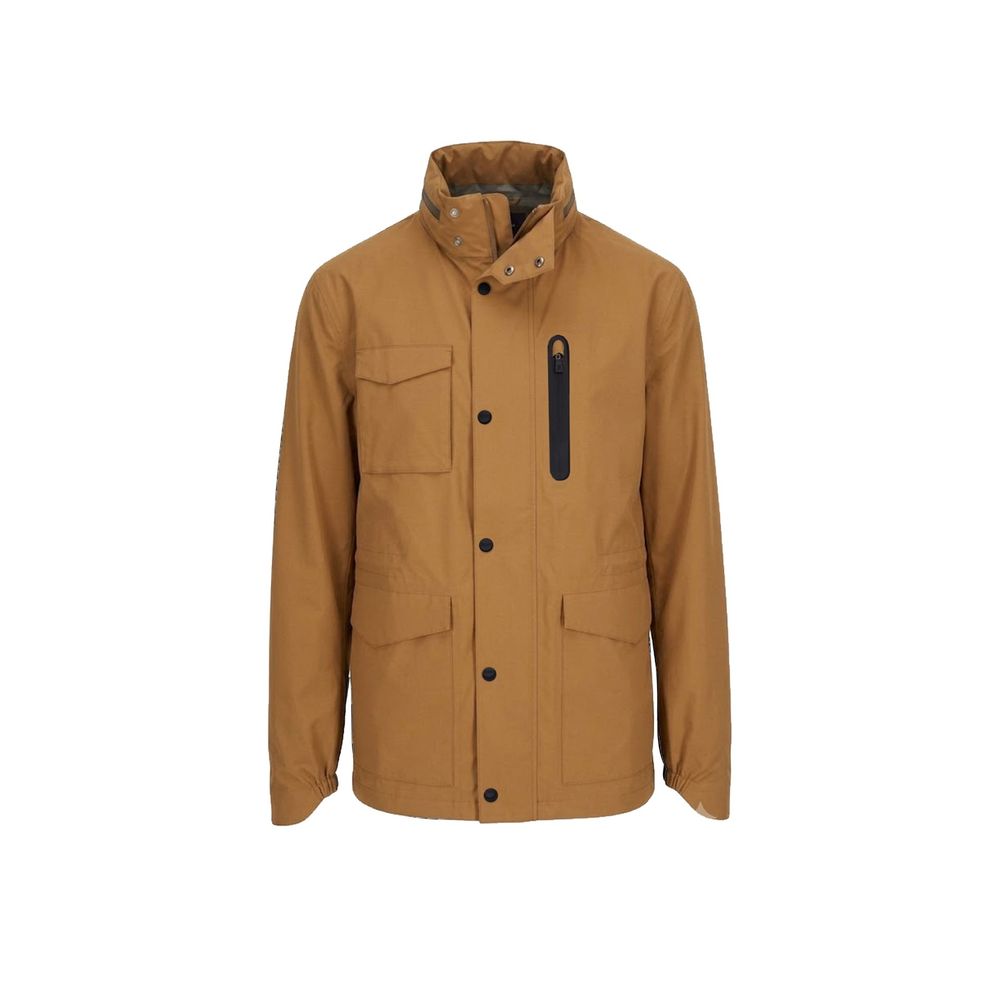 Herno Brown Polyester Shell Jacket | Regal Royce