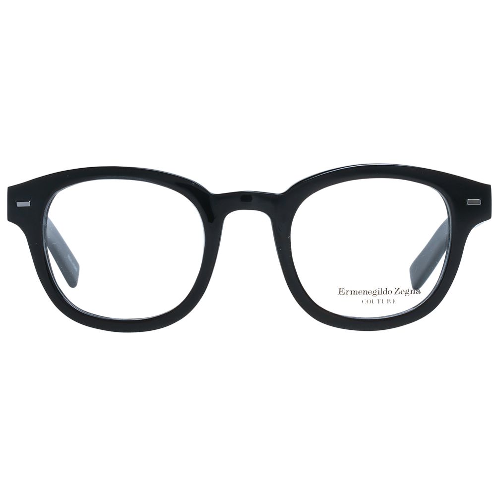 Ermenegildo Zegna Black Horn Glasses (Frames) | Regal Royce
