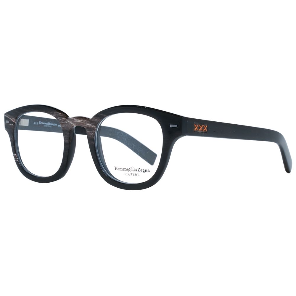 Ermenegildo Zegna Black Horn Glasses (Frames) | Regal Royce