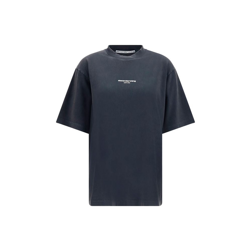 Alexander Wang Gray Cotton T-Shirt | Regal Royce