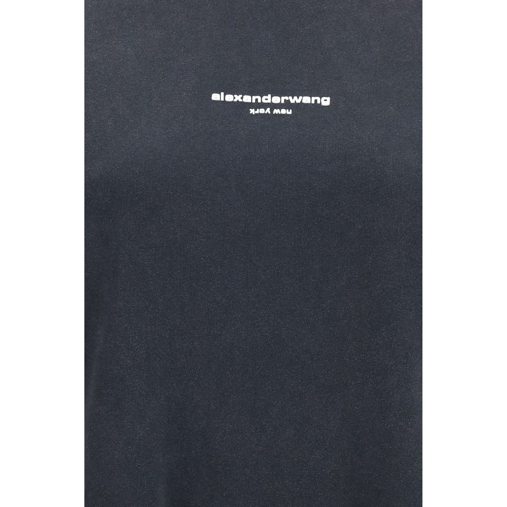 Alexander Wang Gray Cotton T-Shirt | Regal Royce