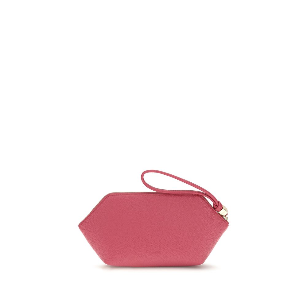 Ganni Multicolor Recycled Polyester Clutch Bag | Regal Royce