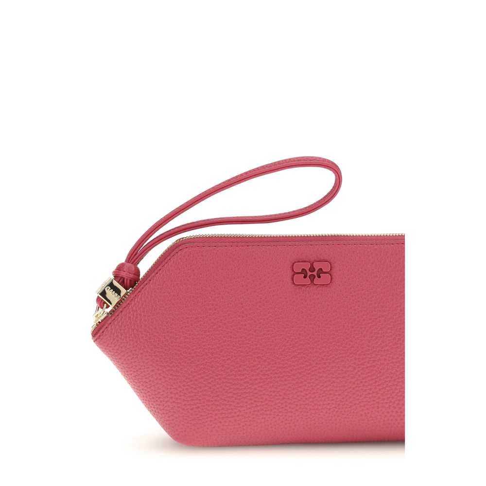 Ganni Multicolor Recycled Polyester Clutch Bag | Regal Royce