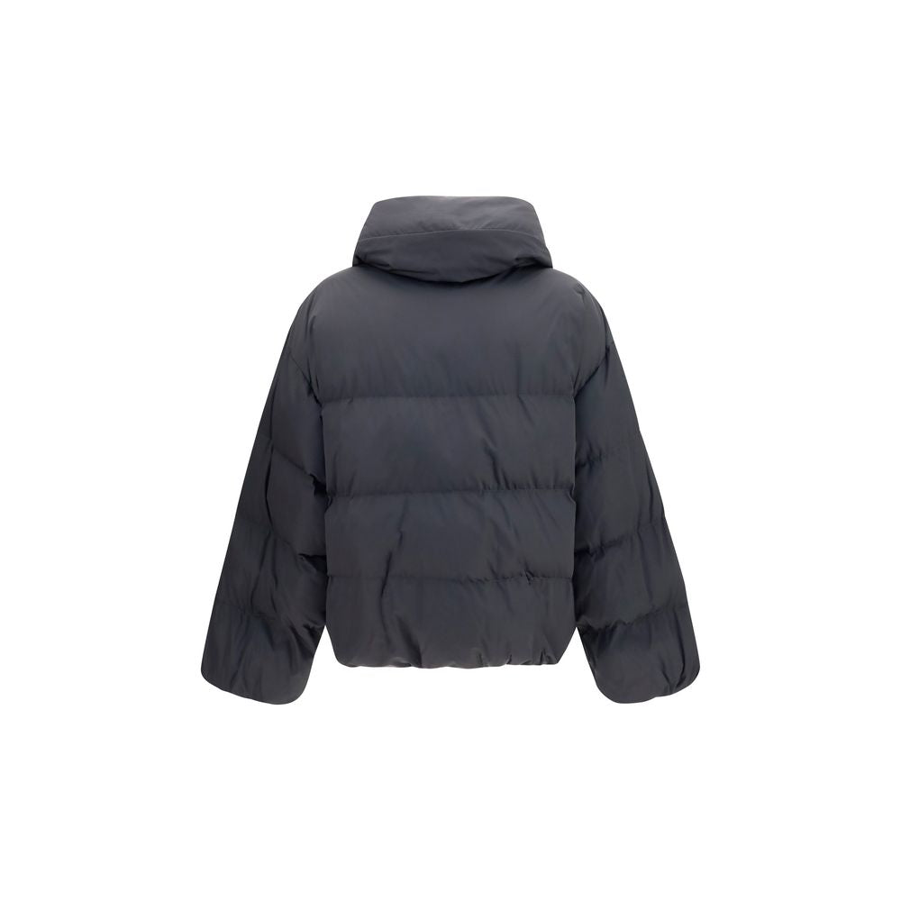 Balmain Black Viscose Full-Length Jacket | Regal Royce