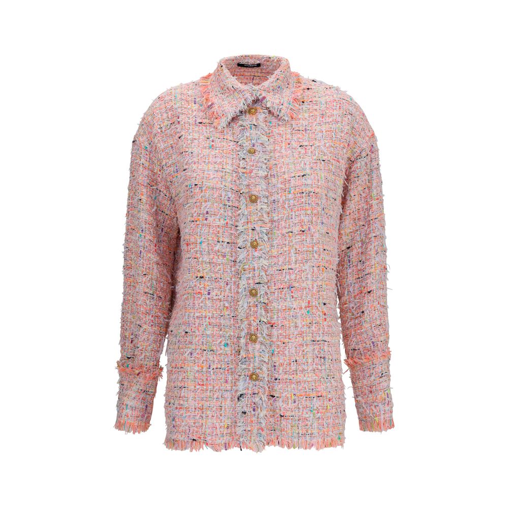 Balmain Multicolor Polyamide Shirt | Regal Royce