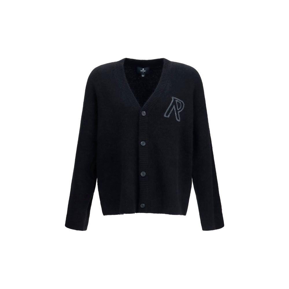 Represent Black Alpaca Vicugna Pacos Cardigan | Regal Royce