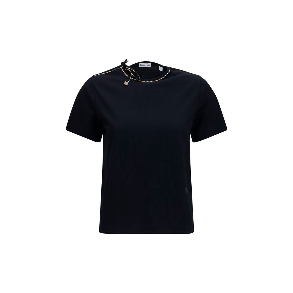 Burberry Black Cotton T-Shirt | Regal Royce