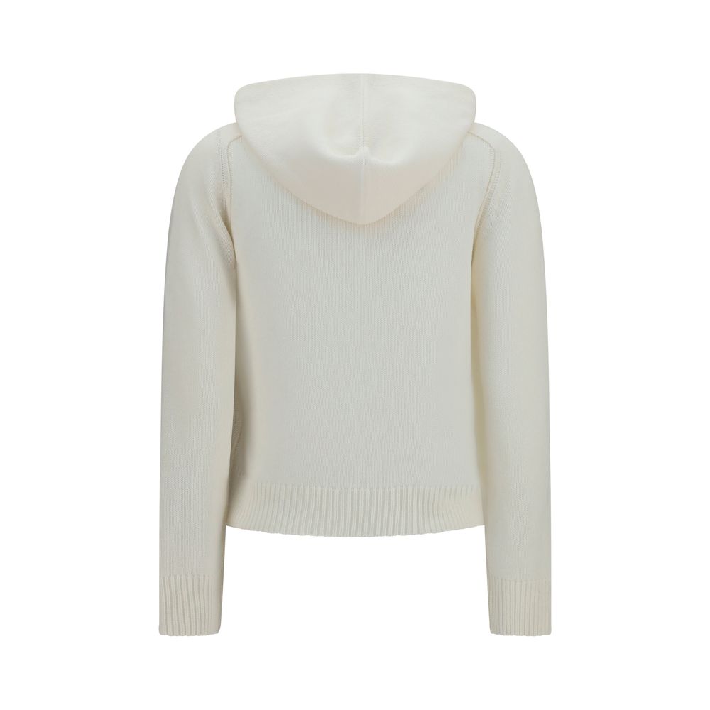 Burberry Beige Wool Oves Aries Hoodie | Regal Royce