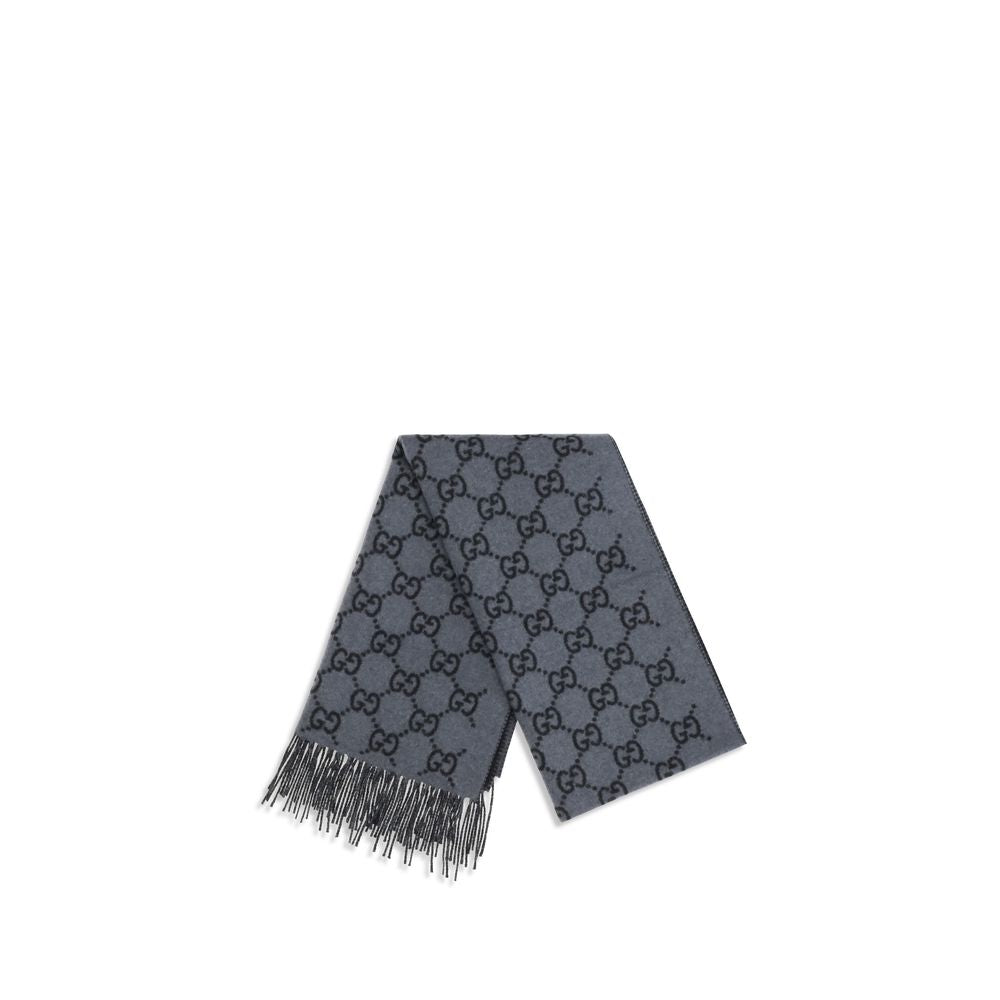 Gucci Blue Cashmere Foulard | Regal Royce