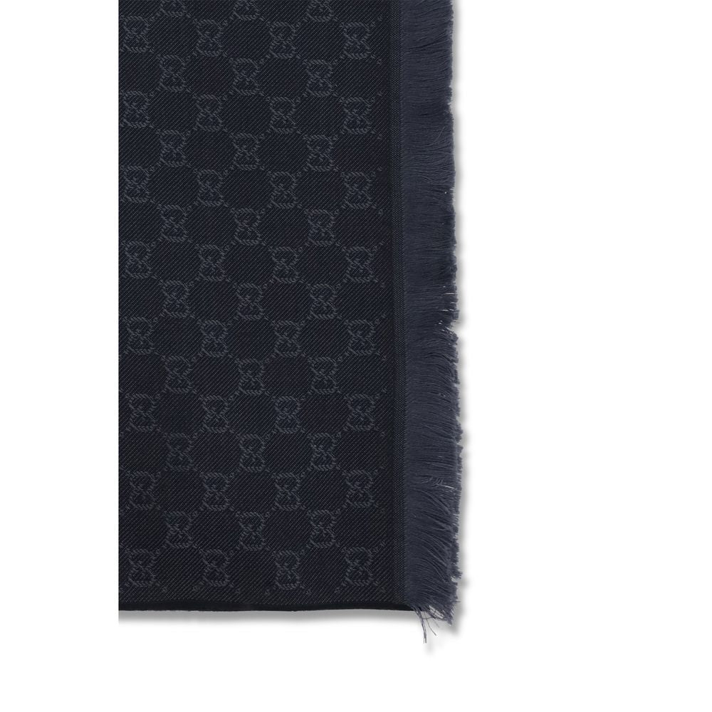 Gucci Black Wool Scarf | Regal Royce