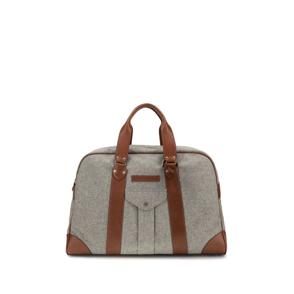 Brunello Cucinelli Beige Wool Oves Aries Luggage And Travel | Regal Royce