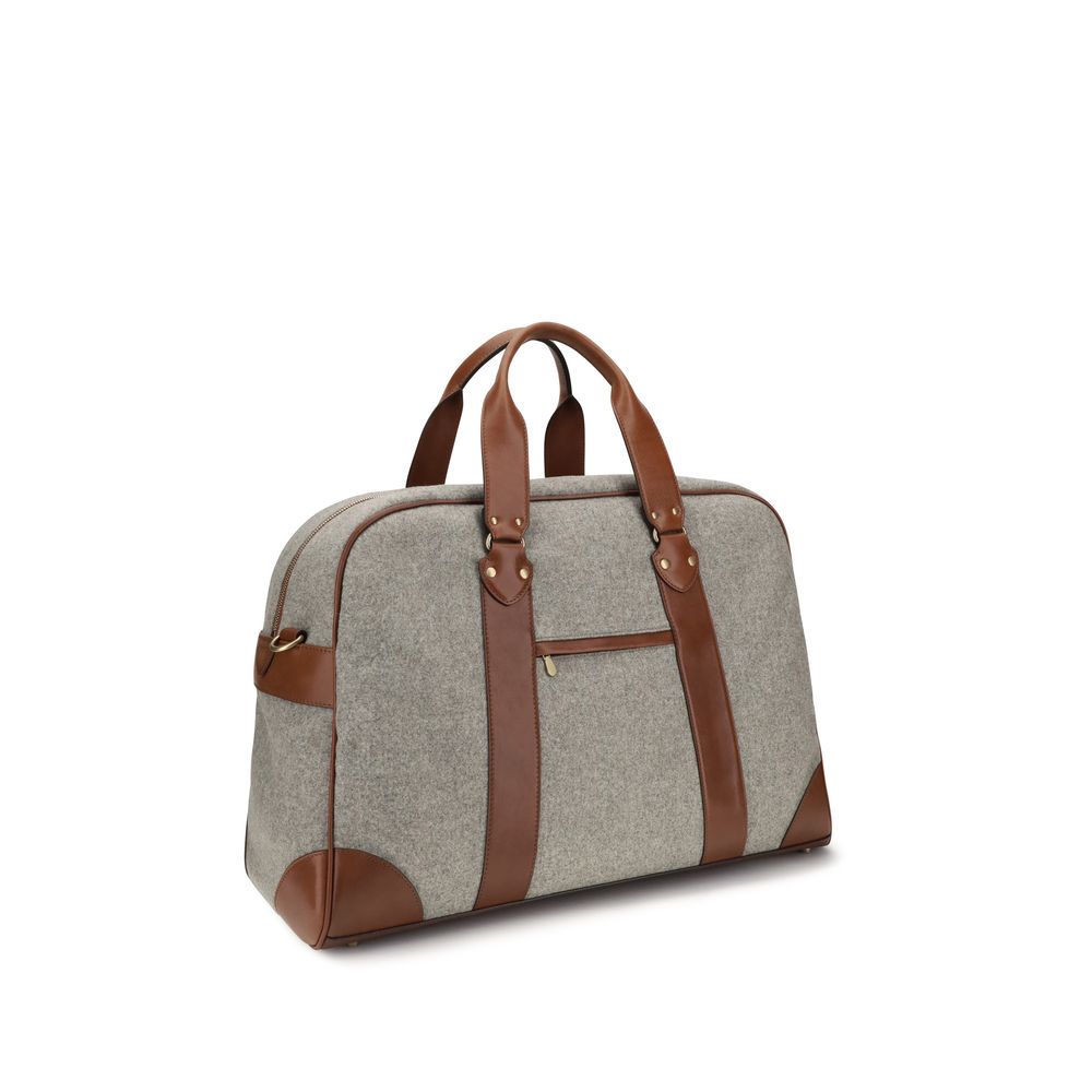 Brunello Cucinelli Beige Wool Oves Aries Luggage And Travel | Regal Royce