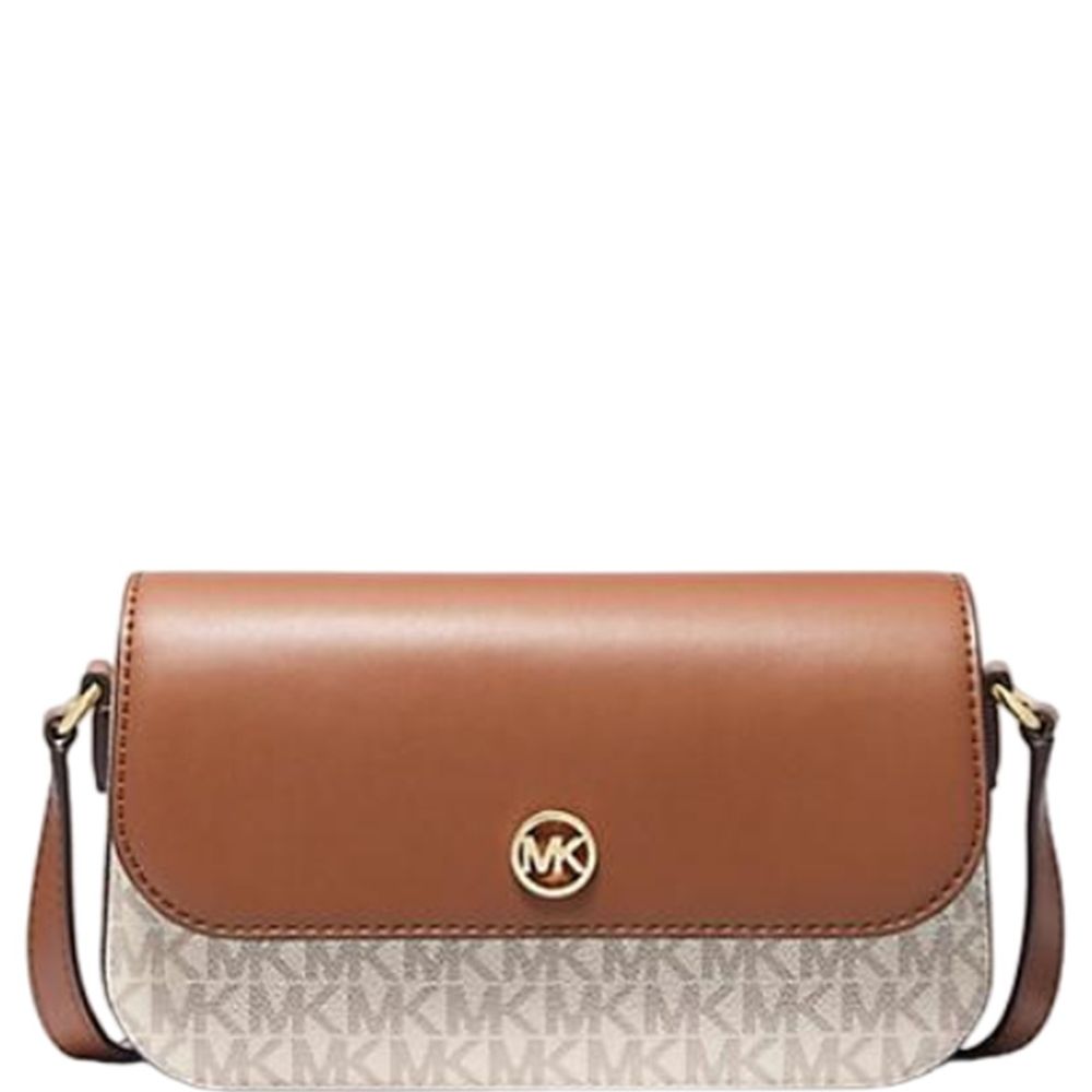 Michael Kors Beige Leather Crossbody Bag | Regal Royce