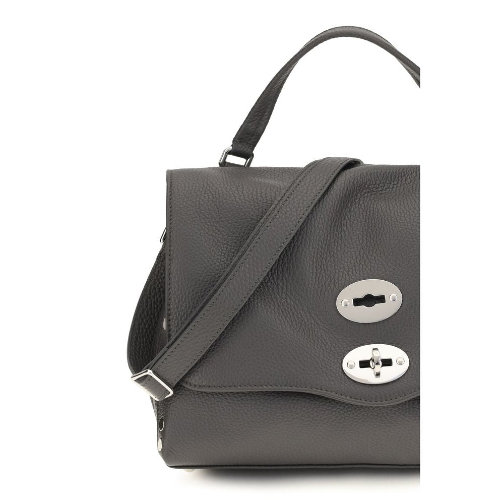 Zanellato Gray Calf Leather Bos Taurus Handbag | Regal Royce