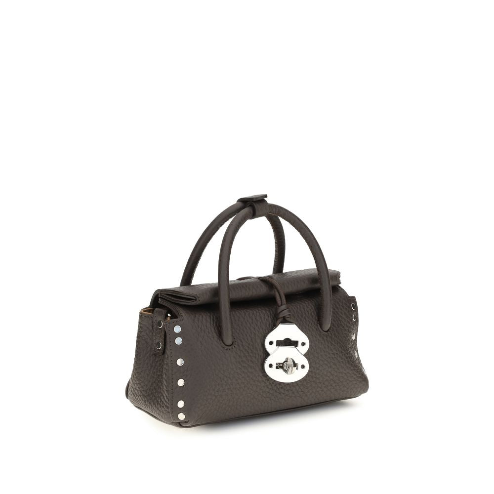 Zanellato Brown Calf Leather Bos Taurus Handbag | Regal Royce
