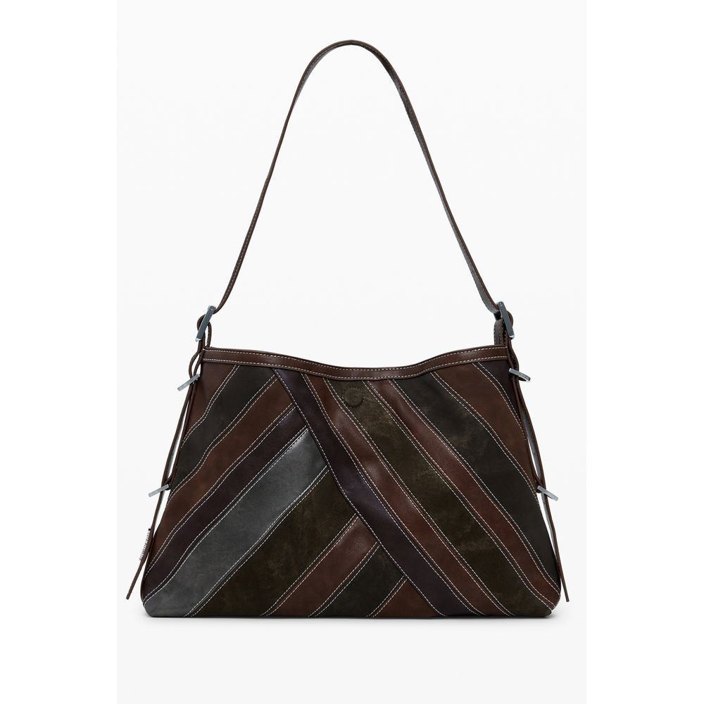Desigual Marrone Poliuretano Women Handbag | Regal Royce