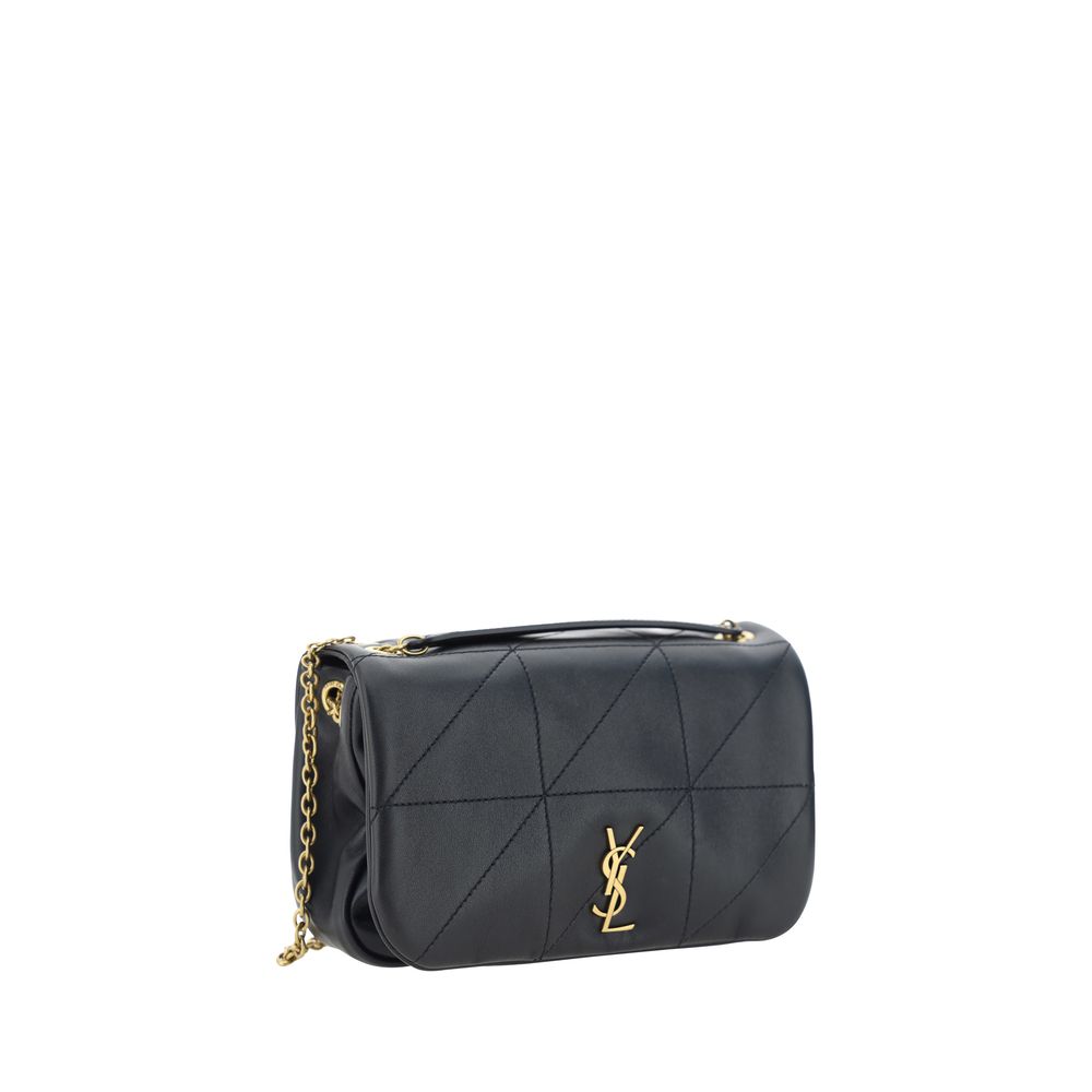 Saint Laurent Black Lamb Ovis Aries Aries Shoulder Bag | Regal Royce