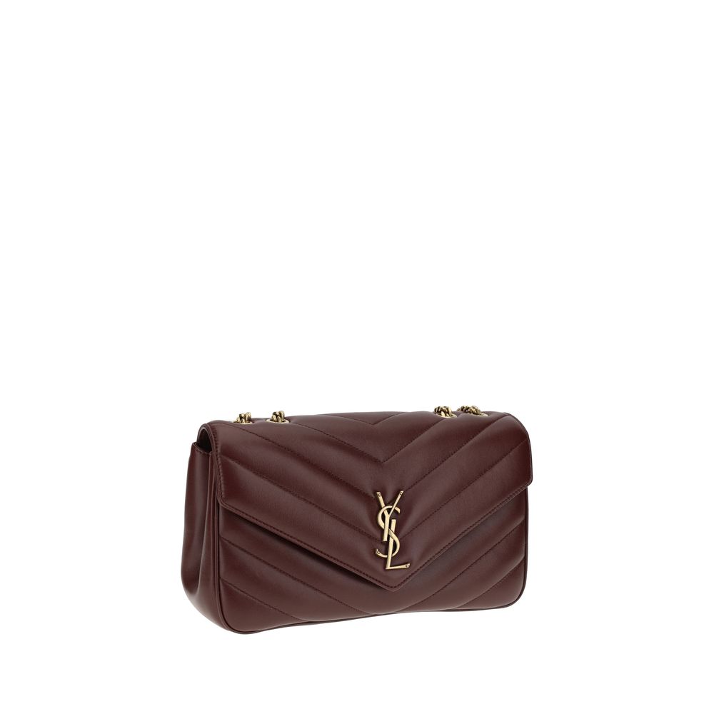 Saint Laurent Bordeaux Lamb Ovis Aries Aries Shoulder Bag | Regal Royce