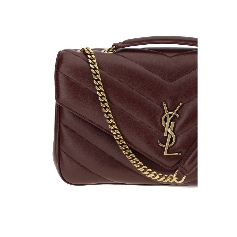 Saint Laurent Bordeaux Lamb Ovis Aries Aries Shoulder Bag | Regal Royce
