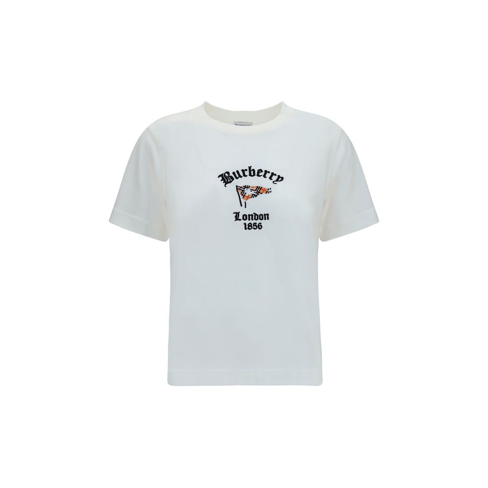 Burberry White Cotton T-Shirt | Regal Royce