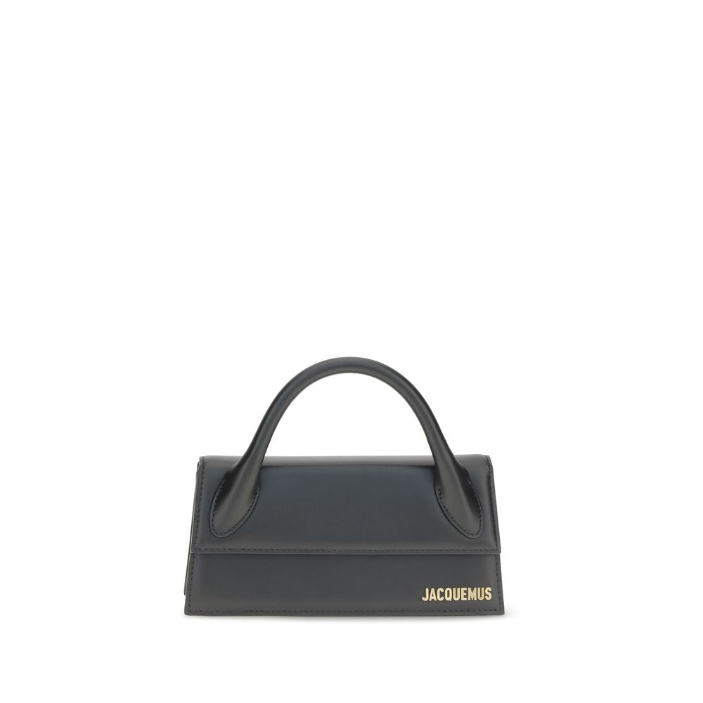 Jacquemus Black Calf Leather Bos Taurus Shoulder Bag | Regal Royce