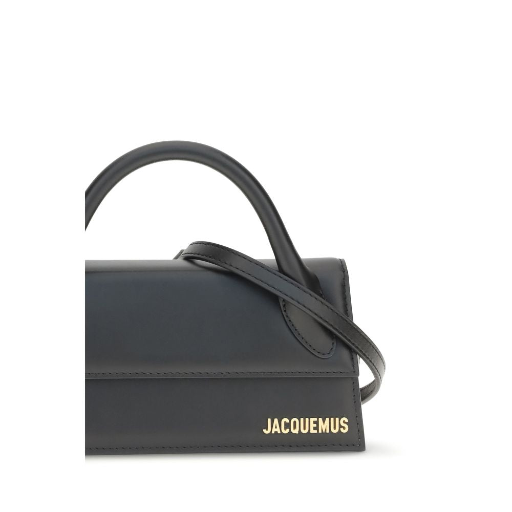 Jacquemus Black Calf Leather Bos Taurus Shoulder Bag | Regal Royce