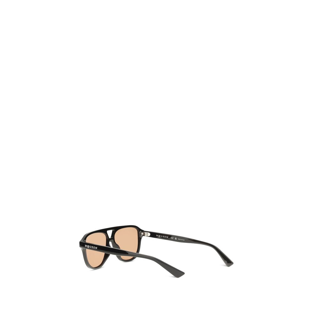 Alexander McQueen Brown Acetate Sunglasses | Regal Royce