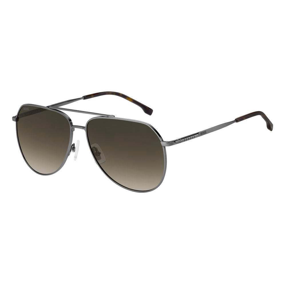Hugo Boss Gray Metal Sunglasses | Regal Royce
