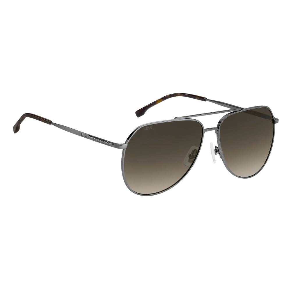 Hugo Boss Gray Metal Sunglasses | Regal Royce