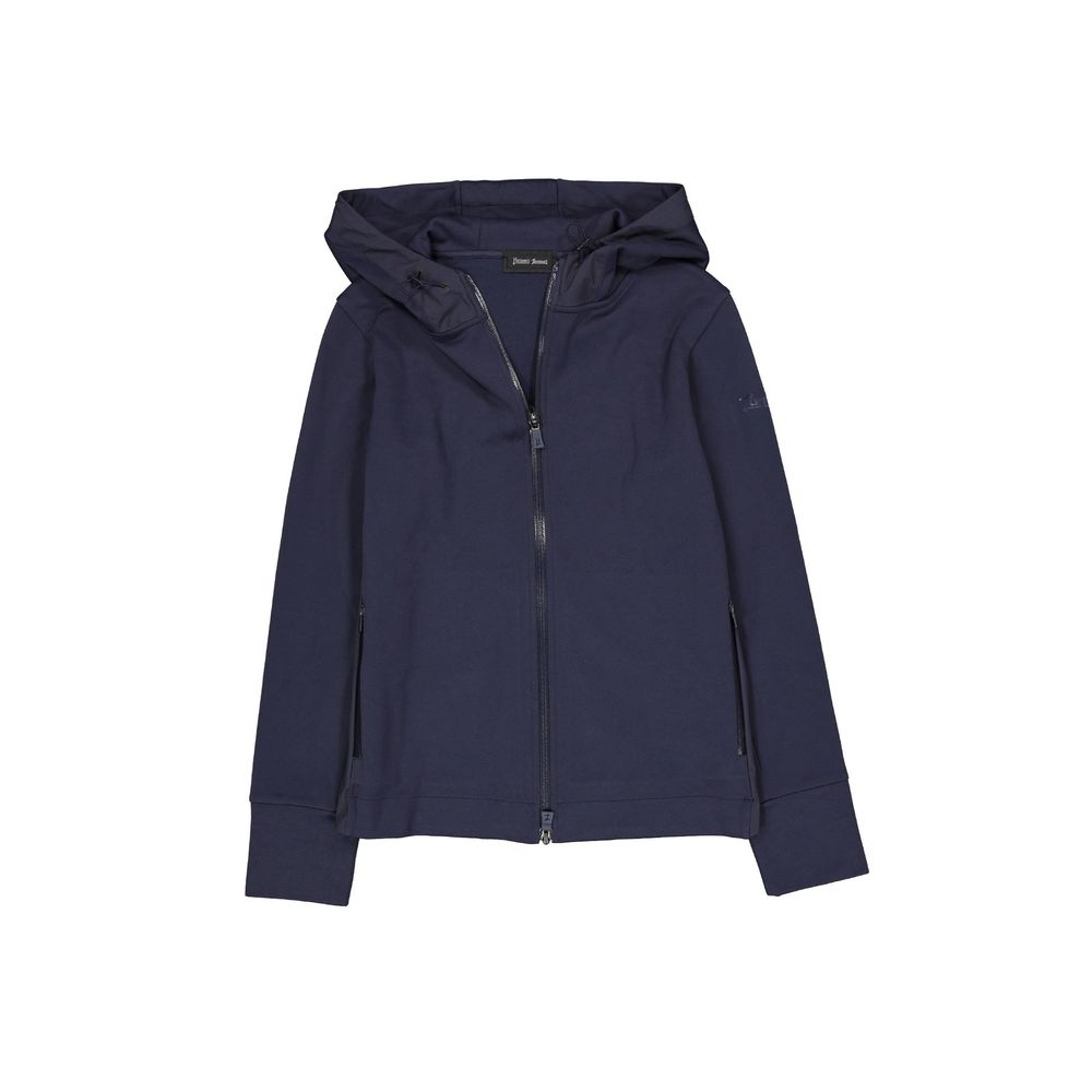 Herno Blue Cotton Sweatshirt | Regal Royce
