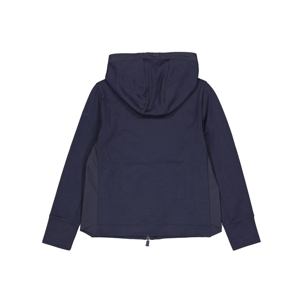 Herno Blue Cotton Sweatshirt | Regal Royce