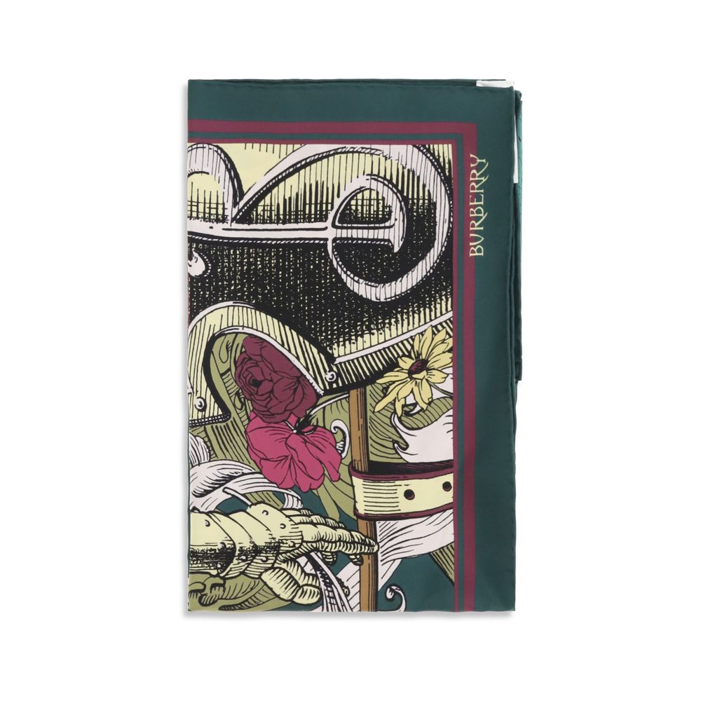 Burberry Bicolor Silk Scarf | Regal Royce