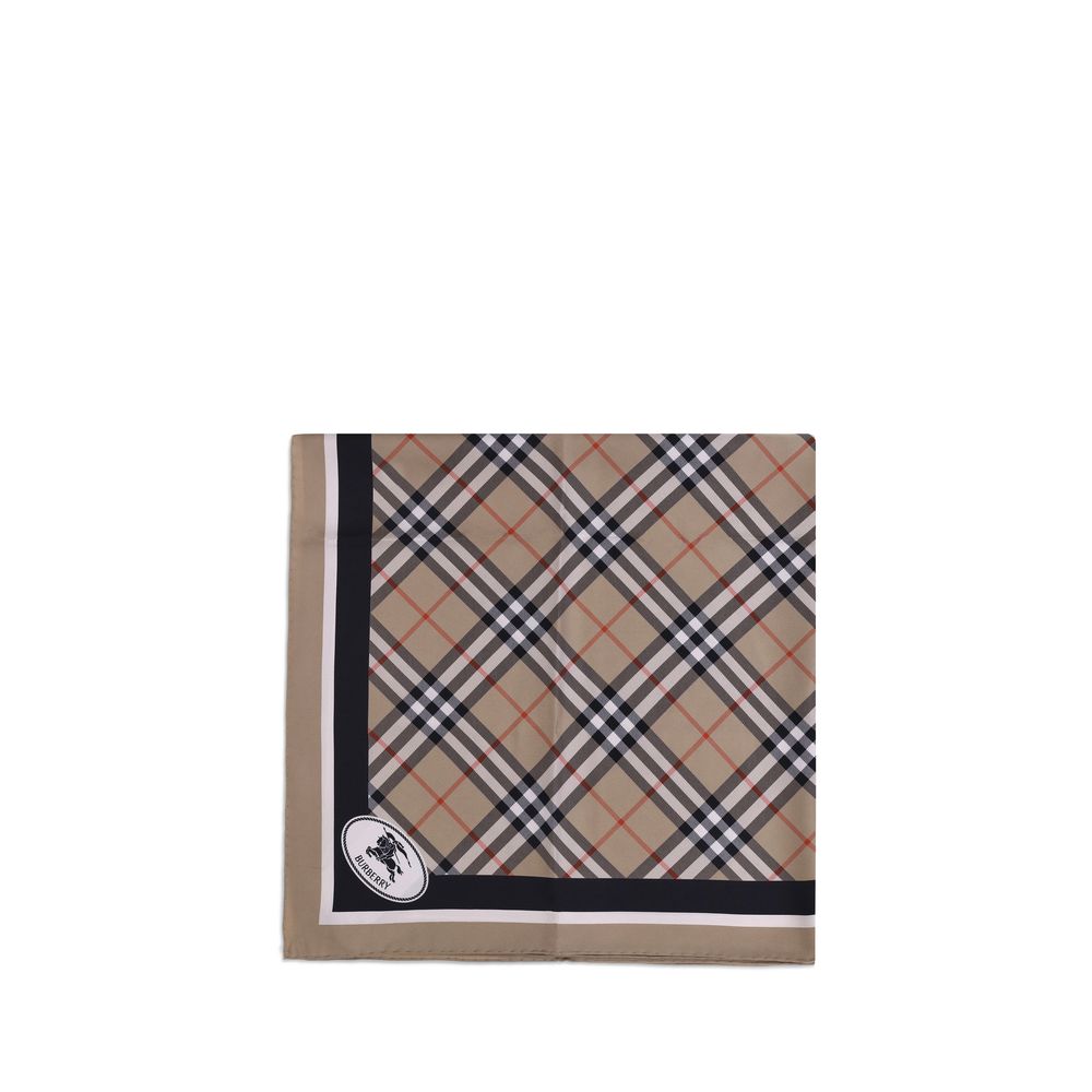 Burberry Beige Silk Scarf | Regal Royce