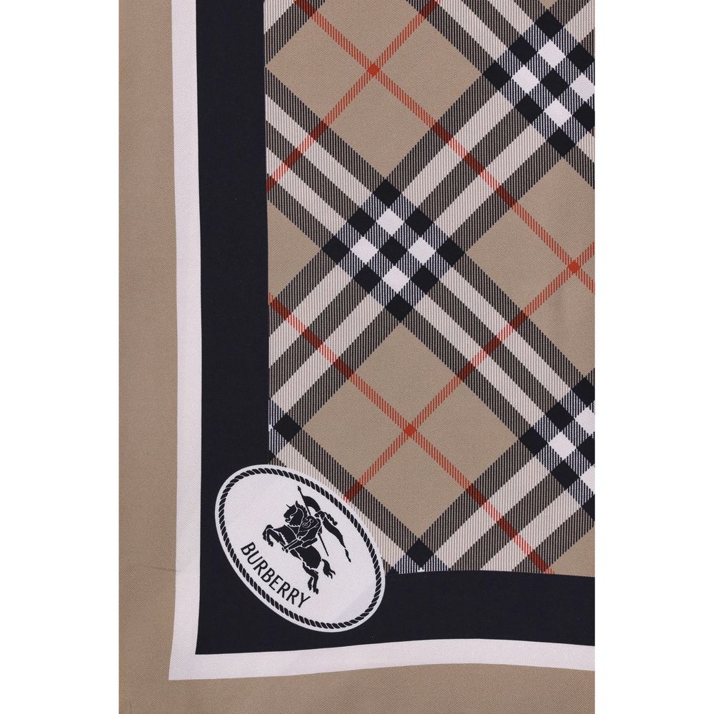 Burberry Beige Silk Scarf | Regal Royce