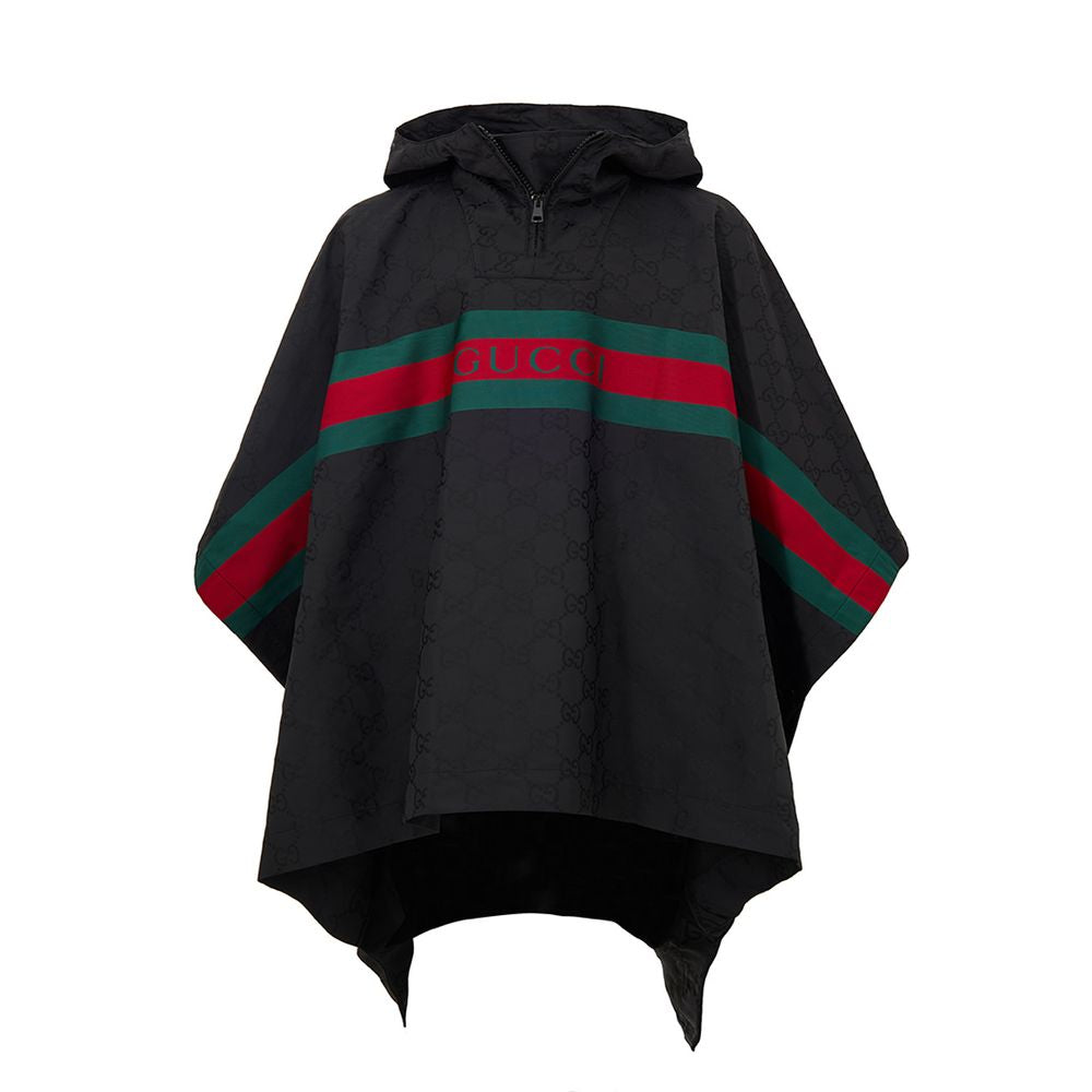 Gucci Black Polyester Trench Coat | Regal Royce