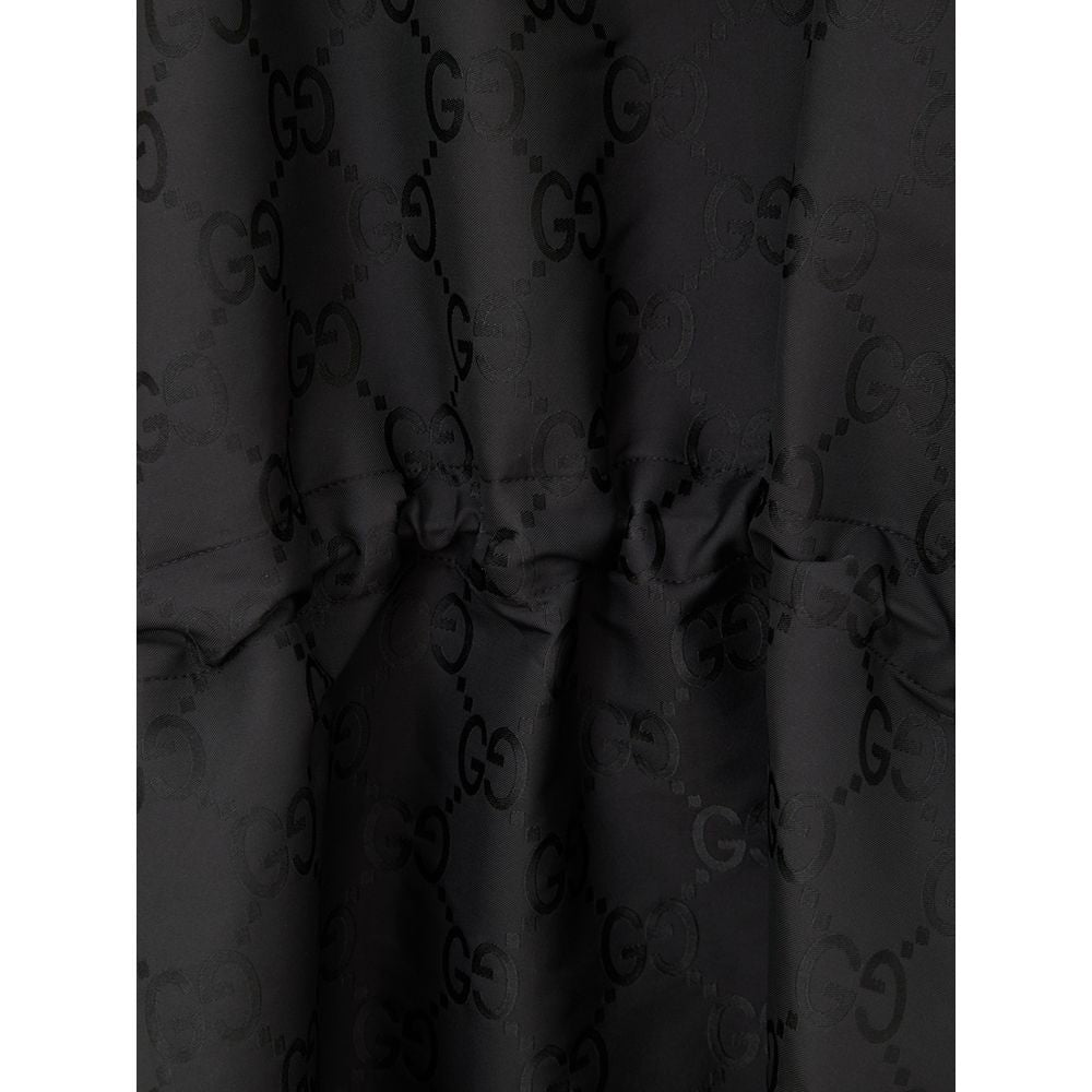 Gucci Black Polyester Trench Coat | Regal Royce